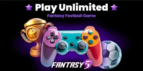 Fantasy 5  Premium Games Banner